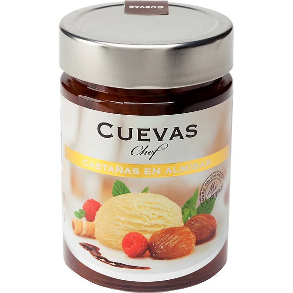 Castañas en almíbar 270g