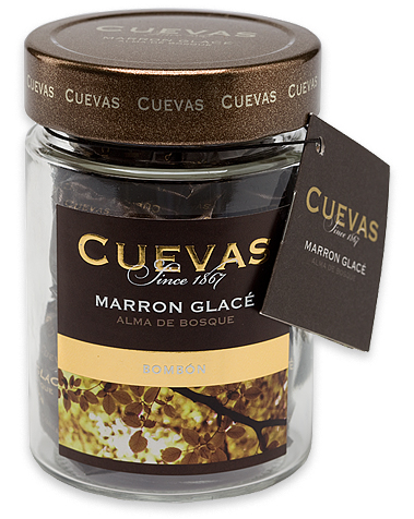 Marrón Glacé Bombón con chocolate 160g